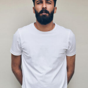 White Plain Cotton Tshirts